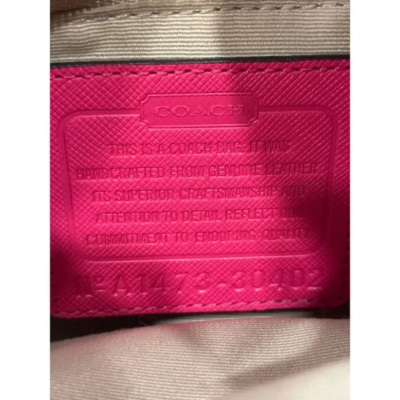 Coach Madison mini Christie carryall Handbag, Pink, One Size, Used - Good